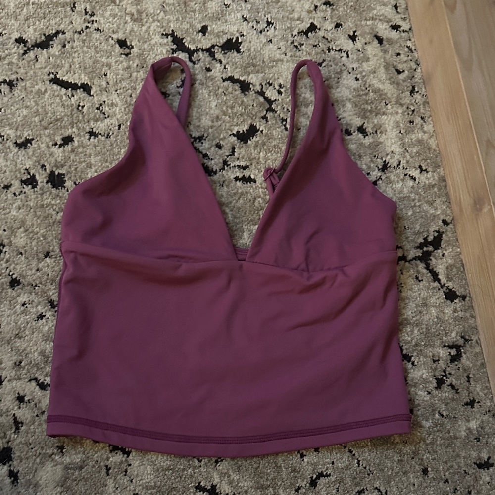 SET Active Deep Purple Bandeau